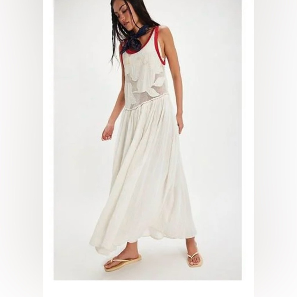 Free People Pearl Floral Maxi Dress